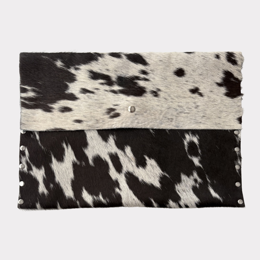 Western Cowhide Clutch/Laptop Bag
