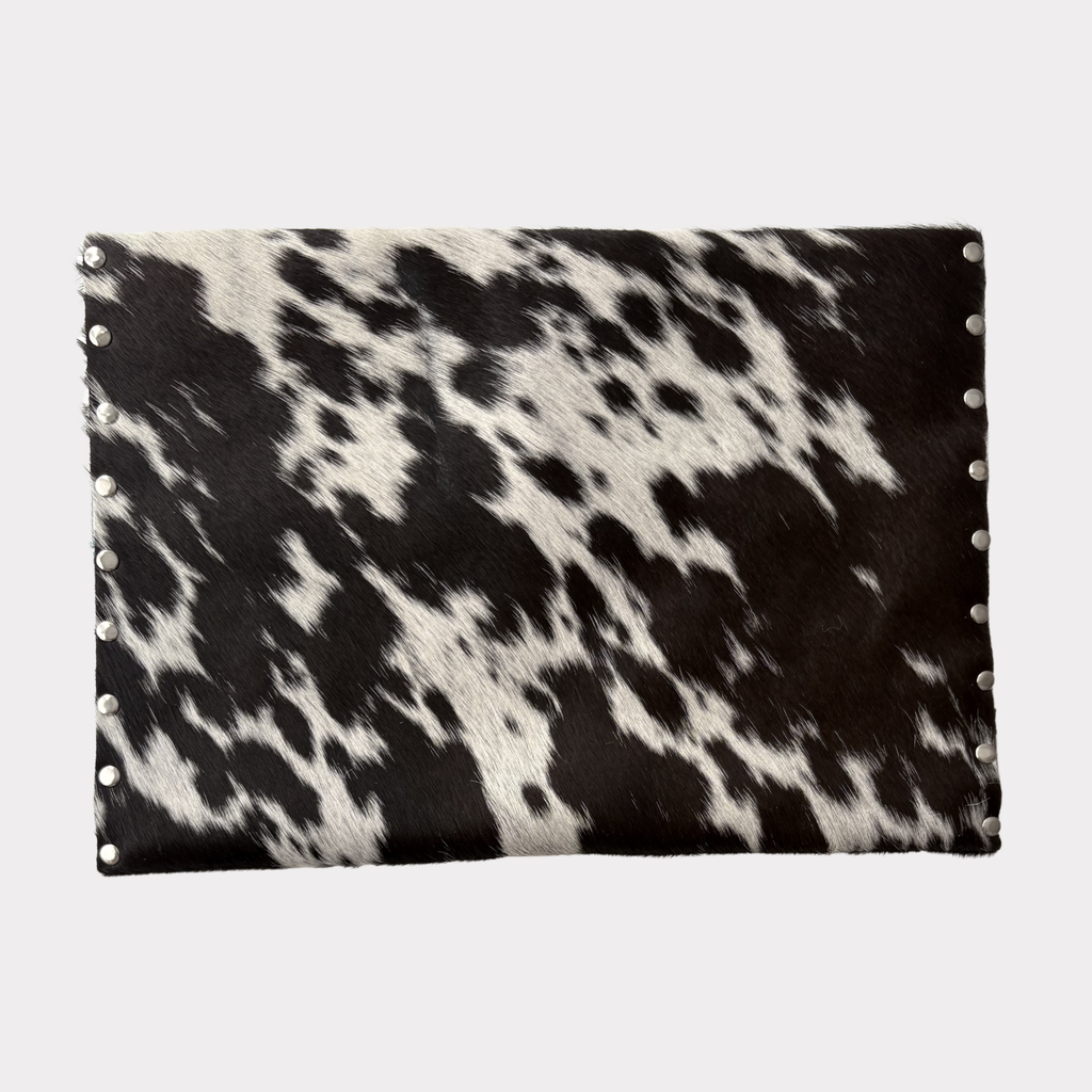 Western Cowhide Clutch/Laptop Bag