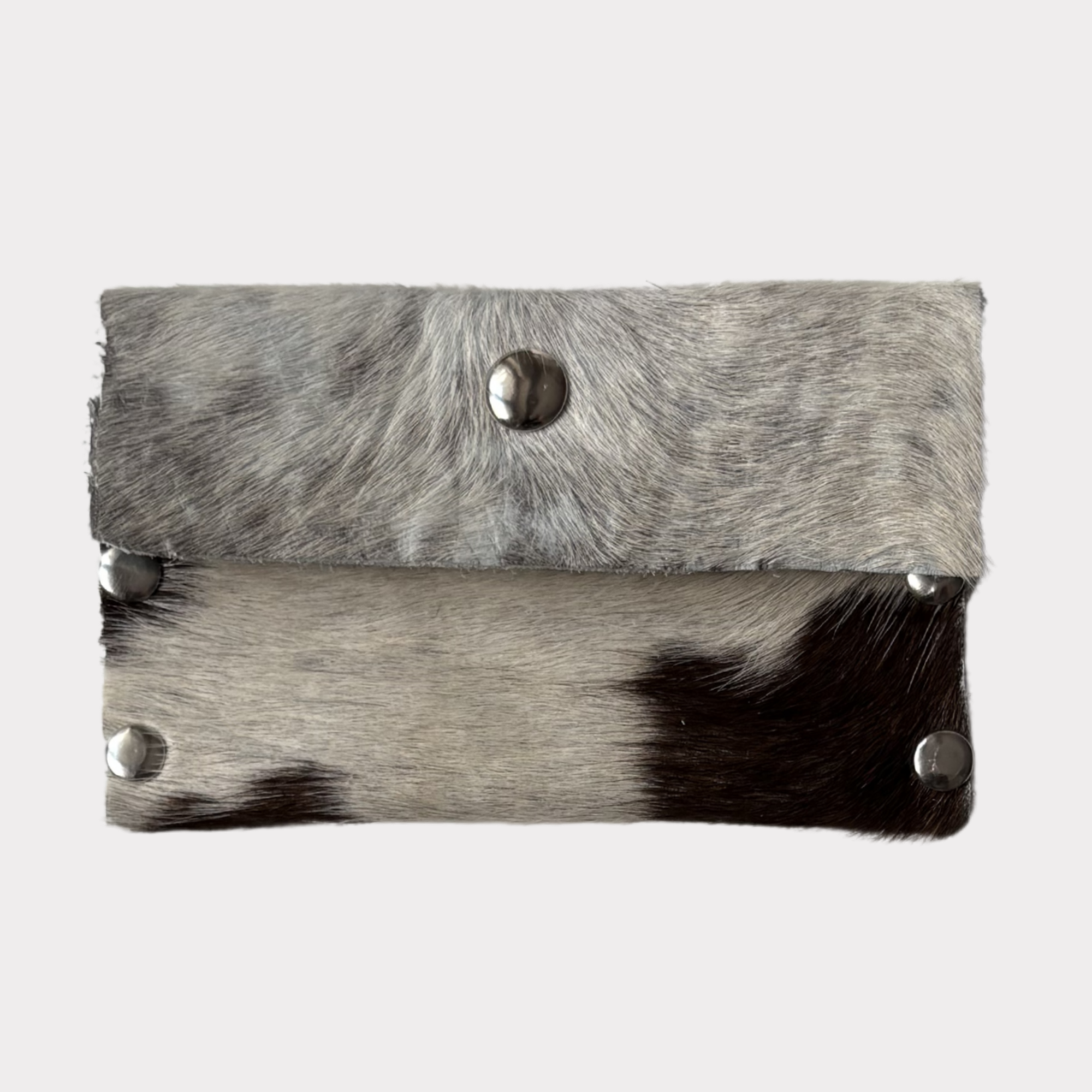 Milk Cowhide Wallet