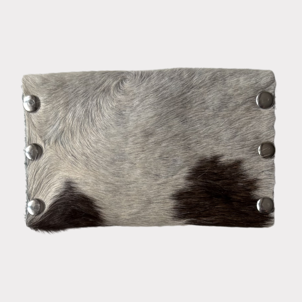 Milk Cowhide Wallet