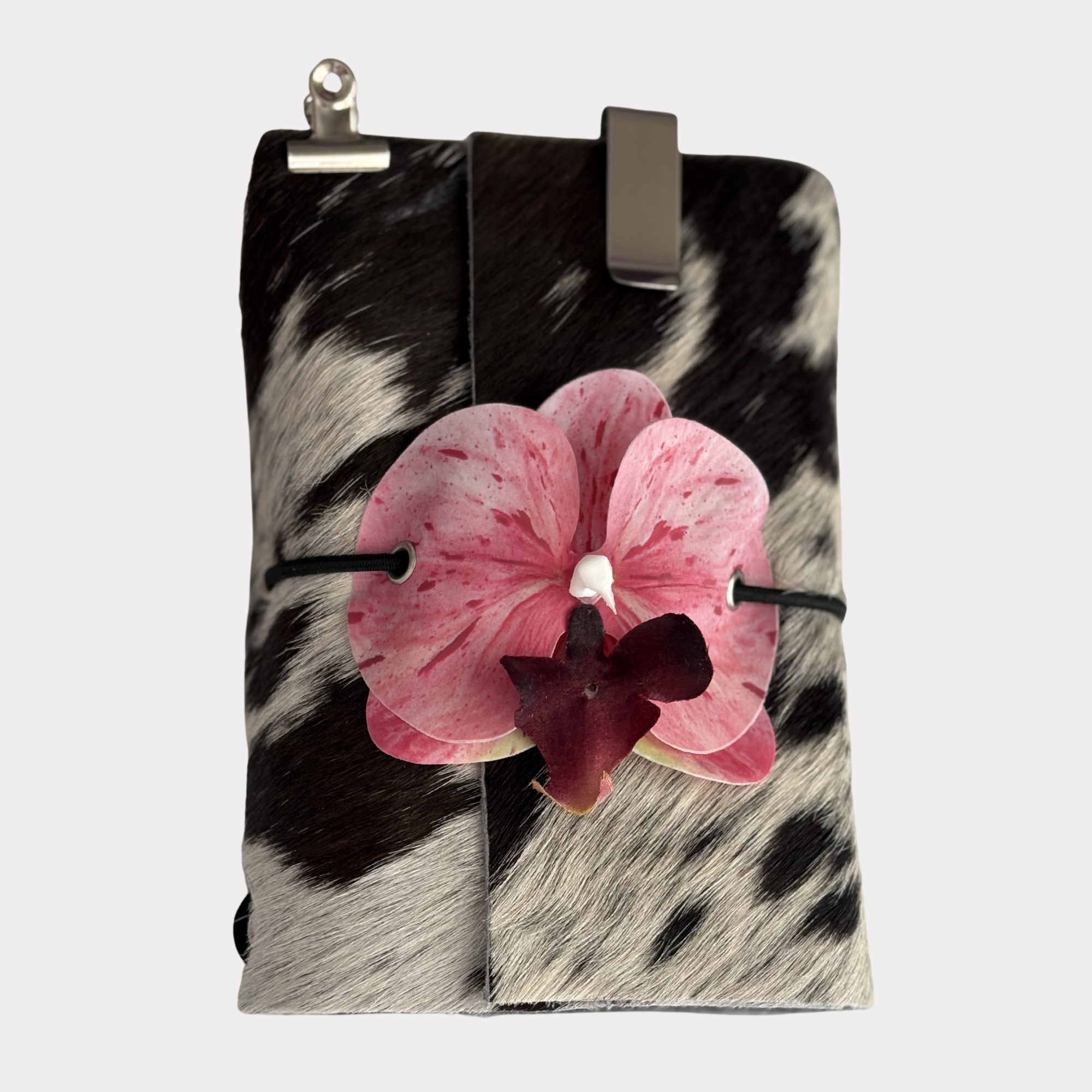 A6 Orchid Cowhide Journal Case