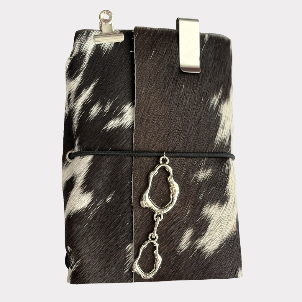 A6 Silver Stone Journal Case